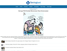 Tablet Screenshot of beningpost.com